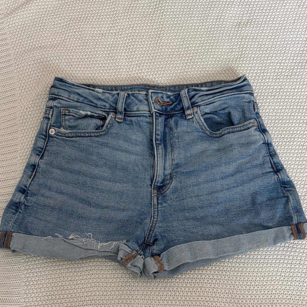 American Eagle Outfitters Light Blue Jean Shorts